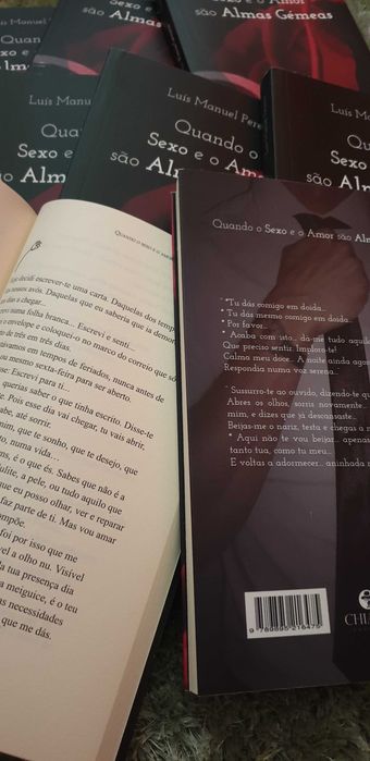 Livro " Quando o sexo e o amor são almas gémeas "