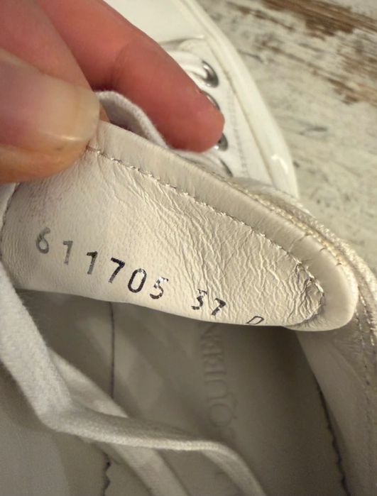 Buty skórzane Aleksander McQueen
