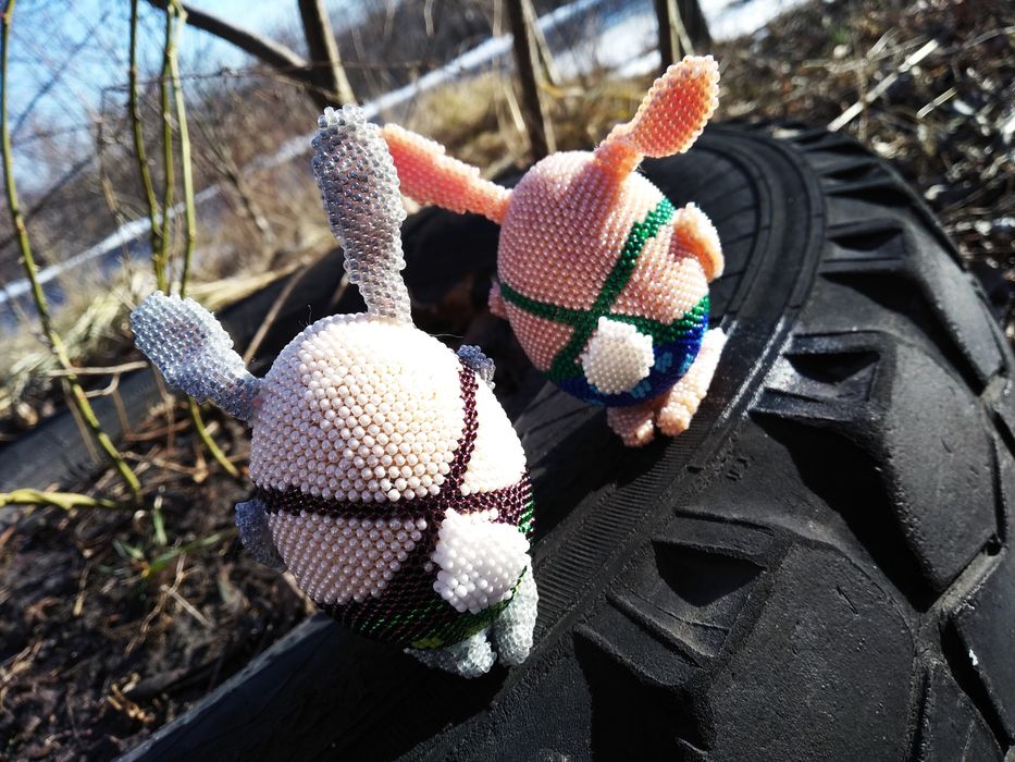 Яйцо заєць. Ручна робота