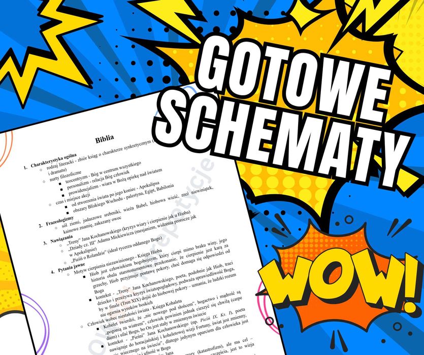 Notatki język polski MATURA 2026