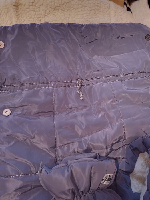 Зимовий конверт в коляску на овчині ДоРечі Trend Графітовий