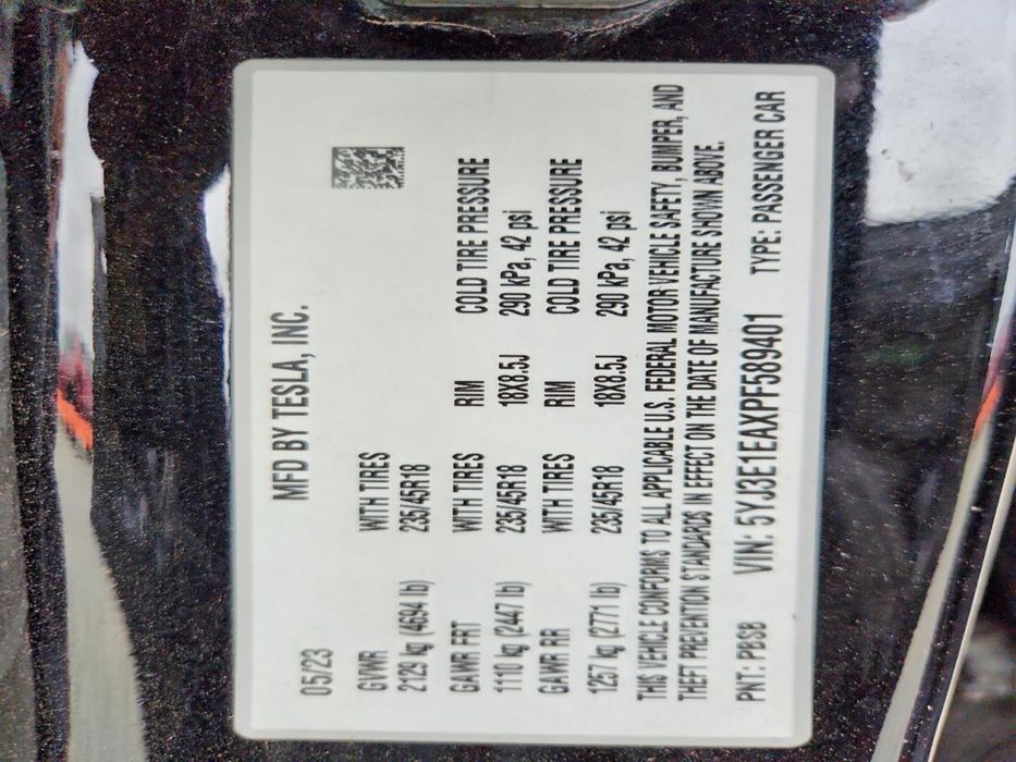 Продам Tesla Model 3 2023