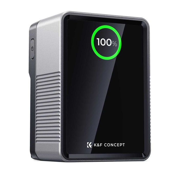 K&F Concept Bateria V-Mount | 99Wh | PD 100W | 6700mAh | NOVA