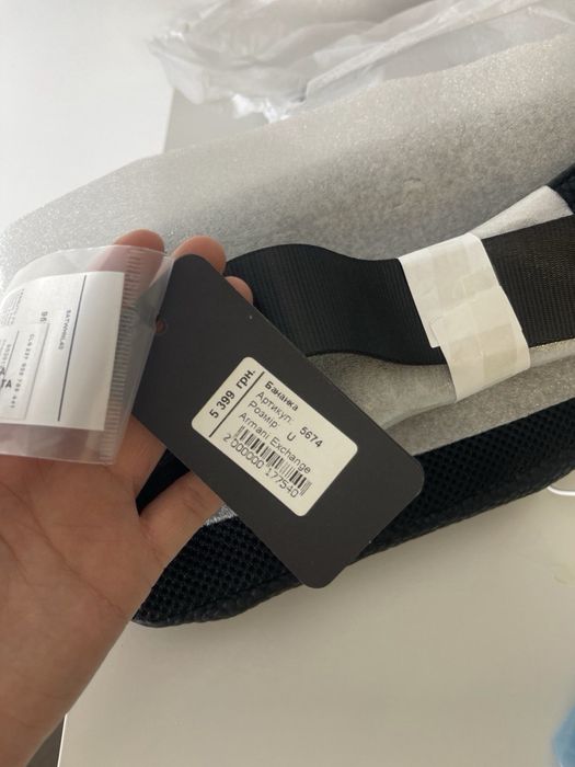 Сумка-бананка Armani Exchange, оригінал
