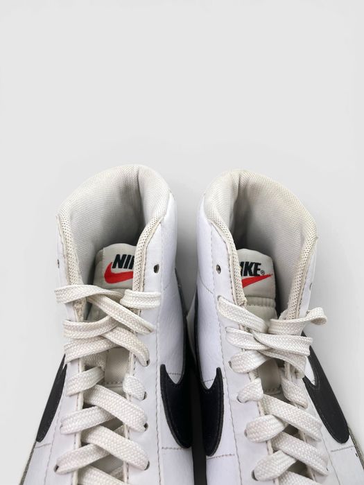 Buty Sportowe Nike Blazer Mid Biały Czarny Rozmiar 38