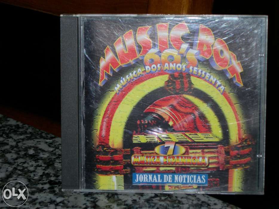 Vendo Cd Music Box 60's "Música Espanhola"