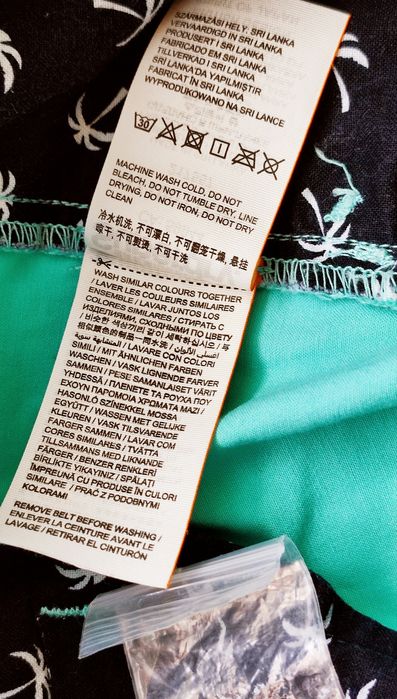 Superdry Turkusowe miętowe spodenki szorty r. XS/S