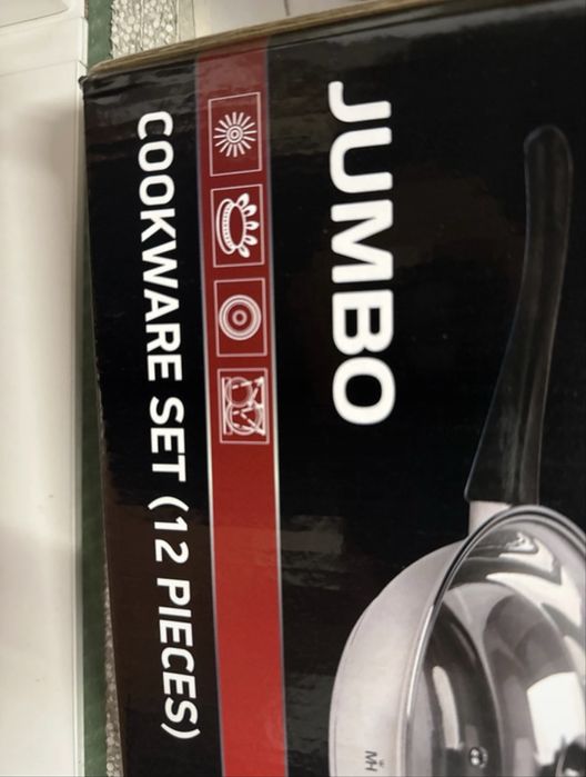 Conjunto de Tachos 12 peças (com tampas)MH