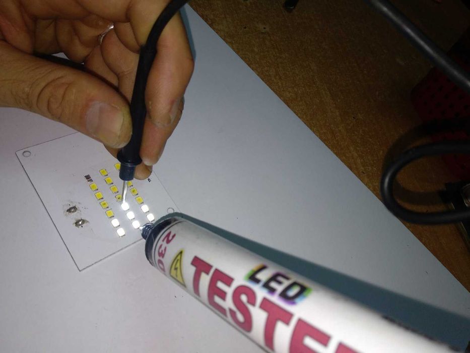 Тестер для проверки светодиодов и LED матриц