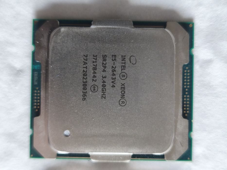 Procesor Intel Xeon E5-2643V4 SR2P4 3,40GHz