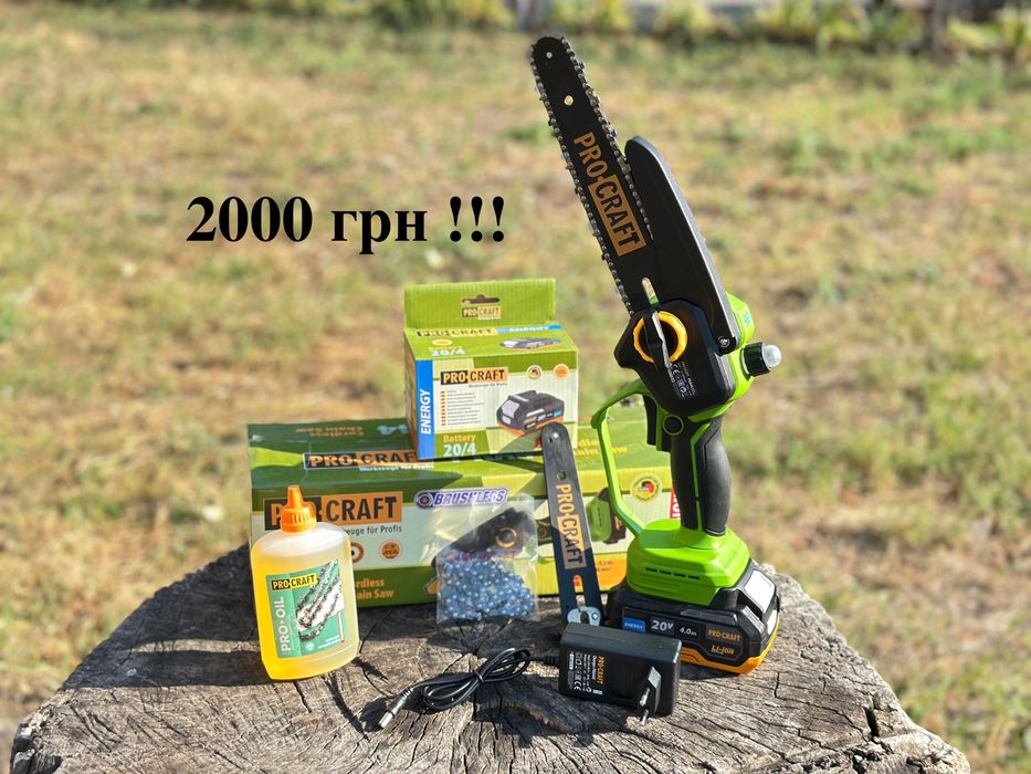 Аккумуляторная пила ProCraft PKA44 (Комплект вибираєте самостійно !! )
