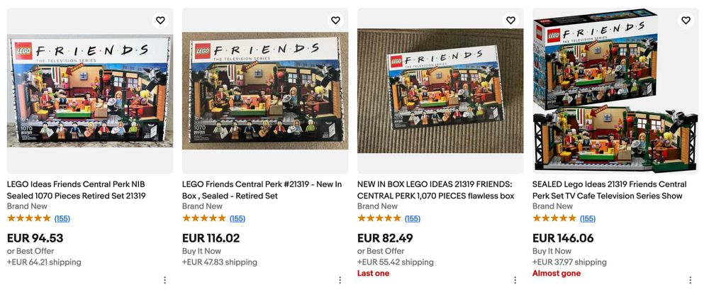 F.R.I.E.N.D.S. - lego 21319 friends apartments [retired set]