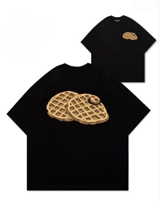 Футболки Carhartt Logo унисекс кархарт тишка чирная Новинки