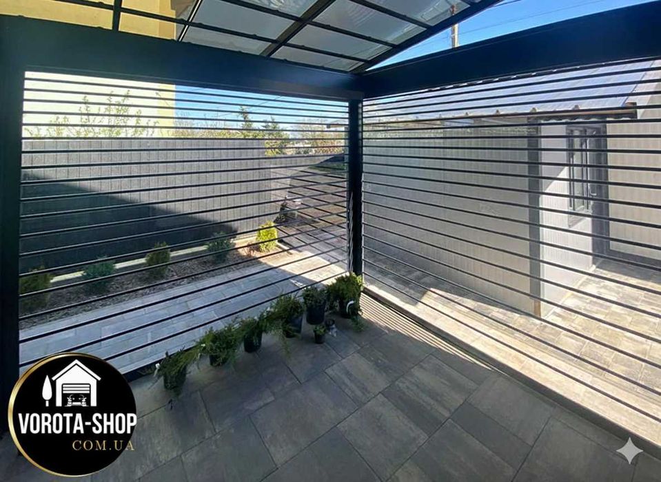 Прозорі ролети, тканинні ролети для вікон, навісів, альтанок.