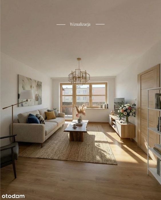 Nałęczów | 71 m² | balkon z widokiem na zieleń | blisko Parku