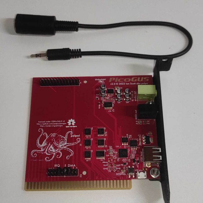 PicoGUS Gravis UltraSound Creative Sound Blaster Game Blaster Tandy