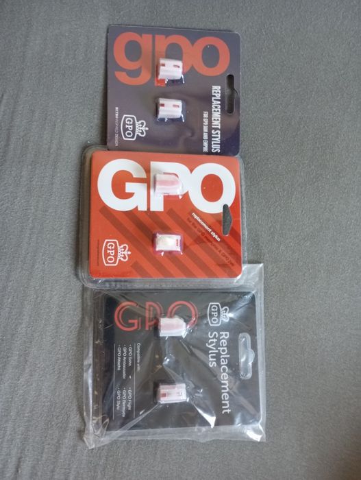 Igły gramofonowe do adapterów firmy GPO nowe 2 pak