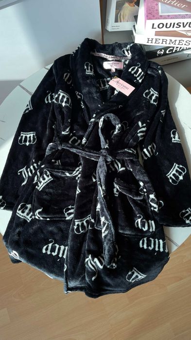 Плюшевий махровий халат Juice Couture  в наявності L розмір