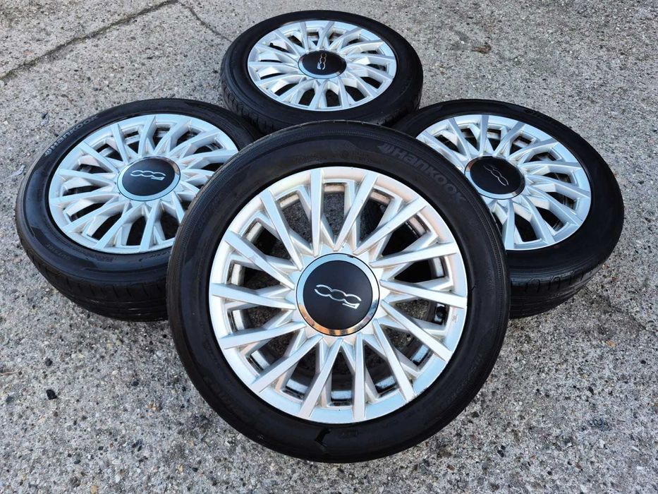 Fiat 500 Oryginalne Alufelgi Koła Lato 6,5mm 15 Cali 4x98