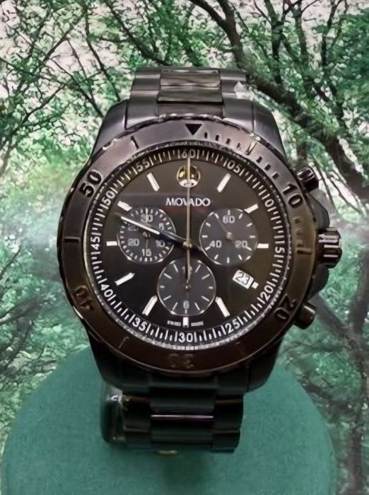 Zegarek męski MOVADO series 800 Black