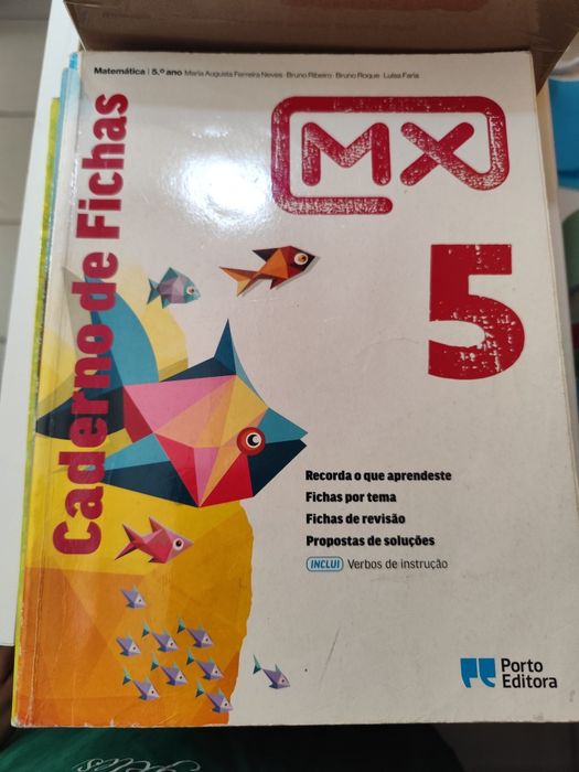 Cadernos de atividades 5ano
