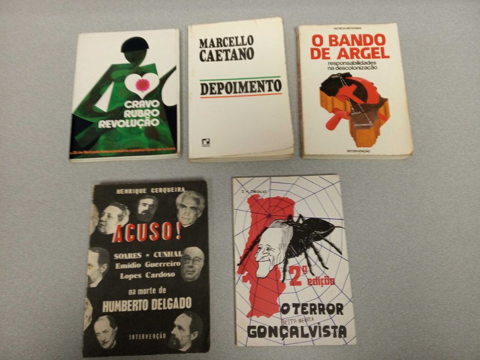 20 livros sobre o 25 de Abril, a Ditadura, o Estado Novo e as Colónias