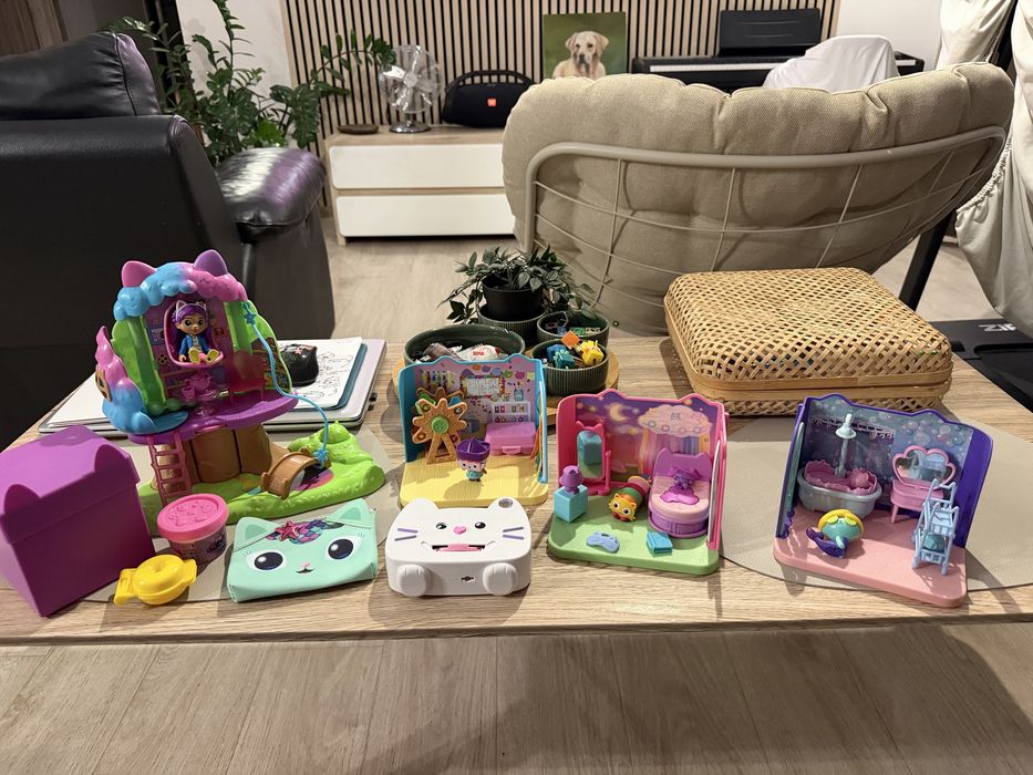 Koci domek Gabi i akcesoria oraz dodatki
