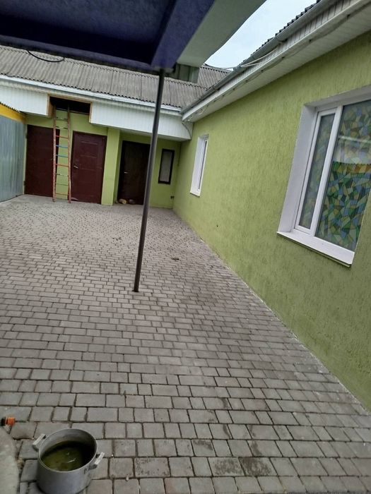 Будинок, господарчі приміщення, город