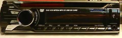 Авто магнитола Pioneer CDX-GT565U DVD, передняя лицевая панель. Б/У
