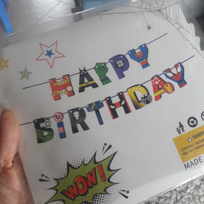 girlanda avengers,spiderman,batman,kapitan ameryka,hulk