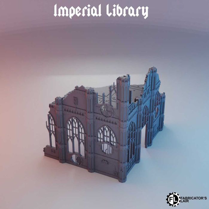 Gothic Ruins Set #2 — Warhammer 40k Terrain | FDM 3D друк