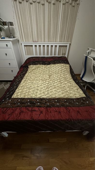 Colcha para cama 260 X 240 com fronhas