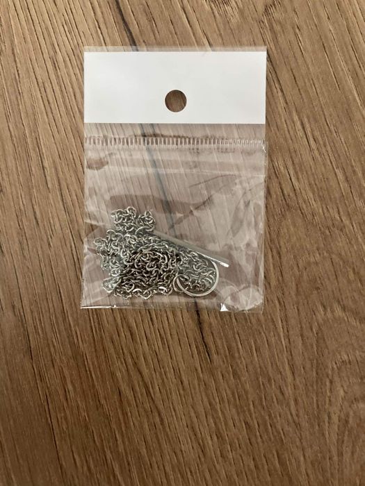 Naszyjnik przekładany srebrny