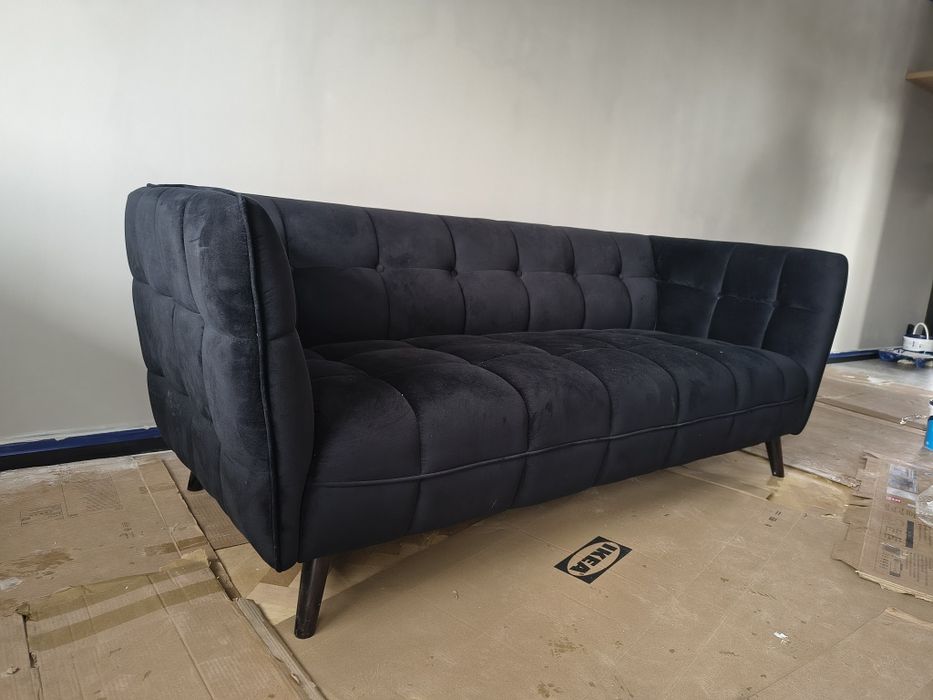 Sofa kanapa czarna
