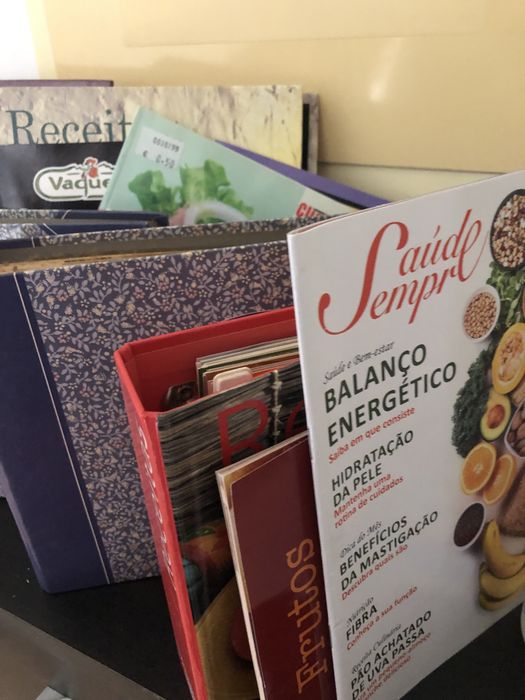 Livros receitas variados