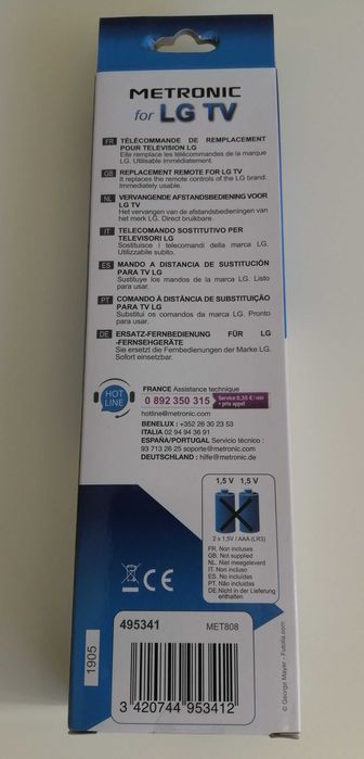 LG TV Remote Control64738872549506121