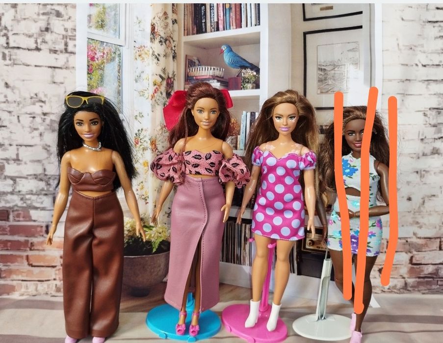 Barbie Fashionistas, барбі