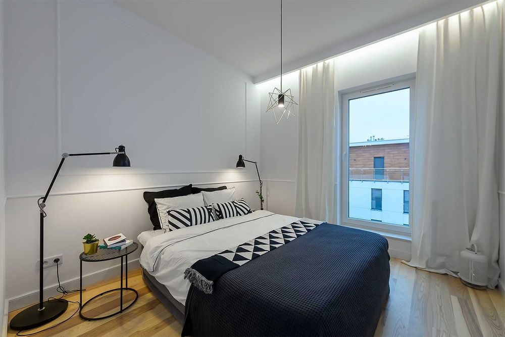 Marina Glamour - lux 3 pok, widok na jezioro, garaż, 5 łóżek, Netflix