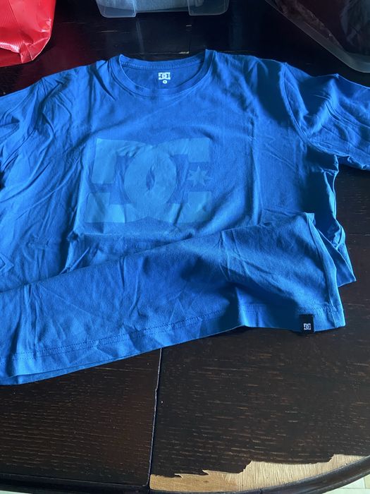 Tshirt azul da DC shoes