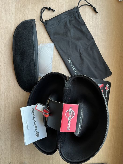 Okukary endura char czerwone gravel mtb sozsa