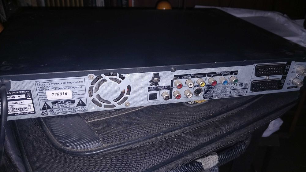 Leitor-Gravador DVD Samsung com HDD DVD-HR734