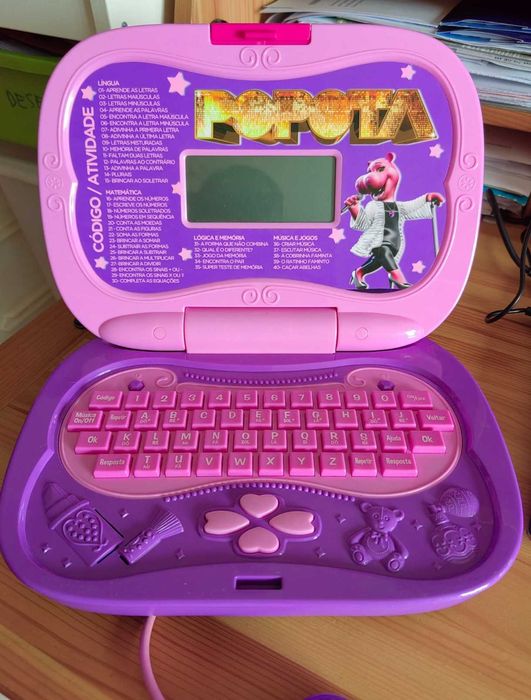 Computador didático para criança da Popota