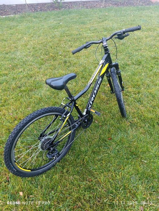 Rower Kross 1.0 jr, rama S ,koła 24 cale