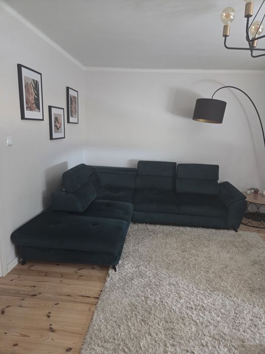 Kanapa narożna z funkcją spania