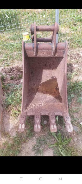 Łyżka do koparki 14 ton  60 cm 150 cm mecalac orginalna jak nowa