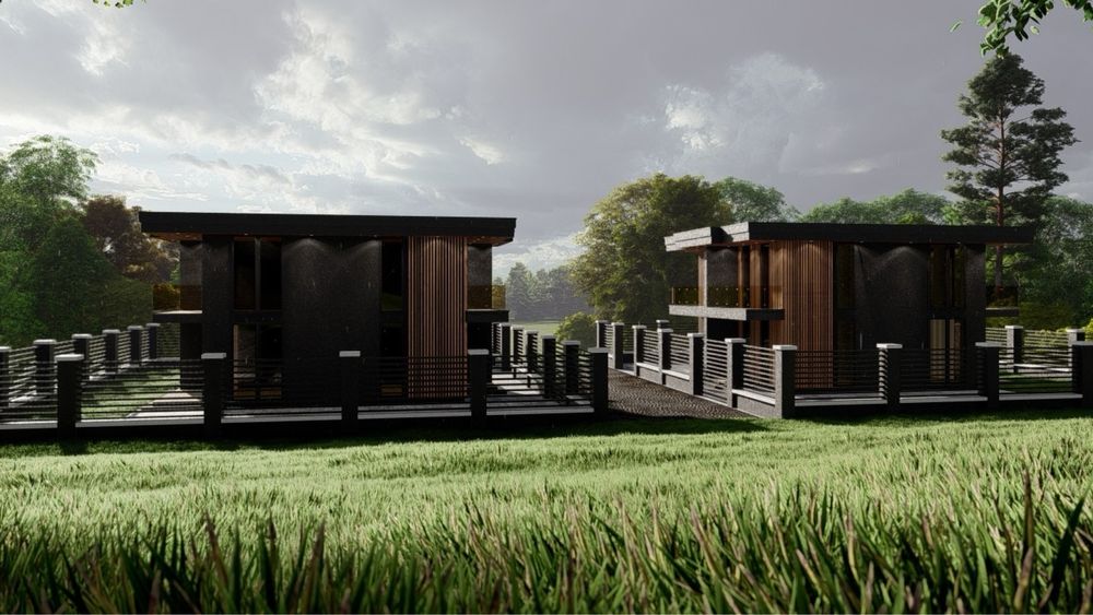 Сучасний котедж в Брюховичах КМ «TrenD”