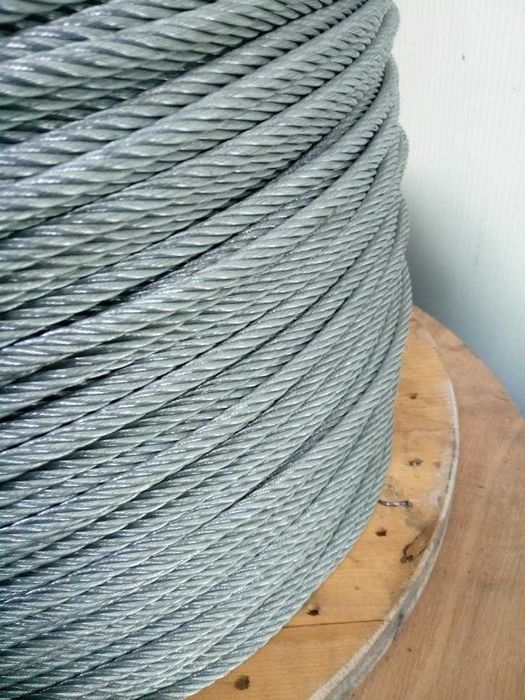 Lina stalowa 12mm ocynkowana wyciąg obornika wyciągarka Polska nowa