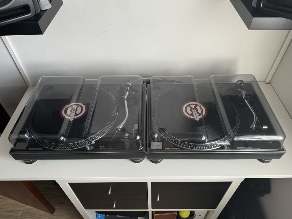Technics SL-1210 MK5 - Pratos - Leitores de vinil + agulhas Ortofon