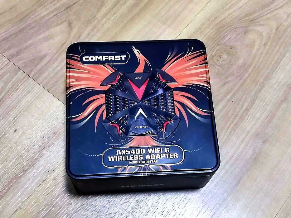 Karta Sieciowa USB-C Wi-Fi 6E AX5400 Tri Band Cztery Anteny 802.11ax