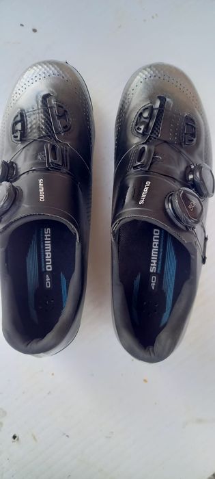Sapato ciclismo Shimano RC7 preto prateado 40